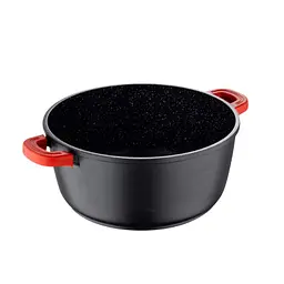 Каструля з кришкою Bergner Chroma 28 см 6 л (BG-30116-BK) - мініатюра 5