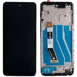 Дисплей Motorola XT2311 Moto G Power 5G чорний, оригінал PRC, з рамкою