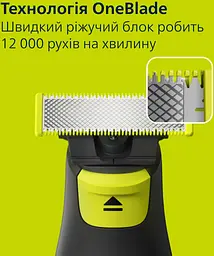 Електростанок Philips OneBlade Pro (QP6506/15) - мініатюра 7