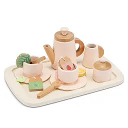 Дерев'яний чайний сервіз New Classic Toys з підносом