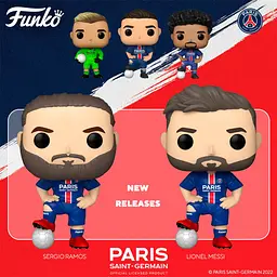 Ігрова фігурка Funko Pop Футбол Парі Сен-Жермен, Ліонель Мессі, 9,6 см (67389) - мініатюра 3