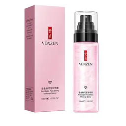 Спрей для закріплення макіяжу Veze Ambilight Pink Shiny Makeup Spray із шиммером 100 мл