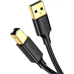 Кабель для принтера Ugreen USB 2.0 AM/BM 2.0m black (20847)