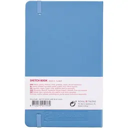 Блокнот для графіки Royal Talens Art Creation А5 (13х21см) 140г/м2 80л Lake Blue - мініатюра 2