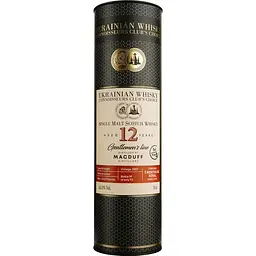 Віскі Macduff 12 Years Old Koval Single Malt Scotch Whisky, у подарунковій упаковці, 63,3%, 0,7 л - мініатюра 3
