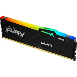 Модуль пам'яті DDR5 Kingston FURY Beast RGB EXPO 32 ГБ 5600 МГц чорний (KF556C36BBE2A-32) [175488]
