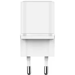 Зарядний пристрій Cudy 20W GaN 1×USB-C QC+PD 3.0 вилка EU для iPhone 12 і новіших (CH20_EU) - мініатюра 3