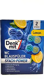 Туалетний блок Denkmit WC Blauspuler Lemon 2шт. (4066447791426)
