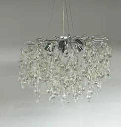 Люстра кришталева підвісна V WM-7043 600-E14 x 8-52