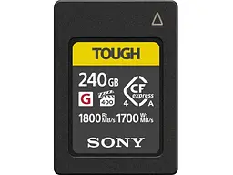 Карта пам'яті Sony Tough CFexpress Type A 240 GB (CEAG240T.CE7)