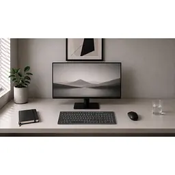 Клавіатура REAL-EL RK-725W Wireless/Bluetooth Black (EL123100061) - мініатюра 9