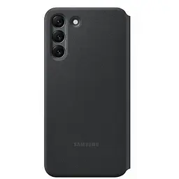 Оригінальний чохол-книжка Samsung Smart LED View Cover для Galaxy S22 Plus (6.6") Black (EF-NS906PBEGRU) - мініатюра 2
