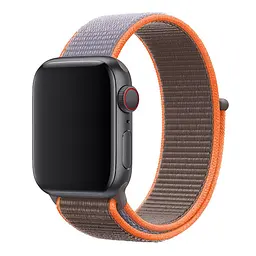 Ремінець Universal Nylon Apple Watch 41/Watch 40/Watch 38mm Orange (37188_3610641)
