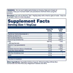 Вітаміни Solaray Vitamin B-Complex 50 мг 50 капсул - мініатюра 2