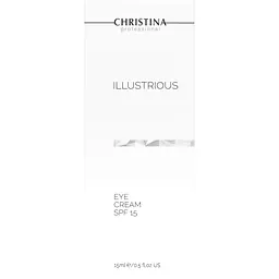 Крем для шкіри навколо очей Christina Illustrious Eye Cream SPF 15 15 мл - мініатюра 2
