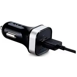 Автомобільний зарядний пристрій Momax XC для iPhone5/iPad4 Black