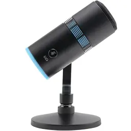 Мікрофон Thronmax V8, Black, USB, 3.5 мм jack, конденсаторний, RGB підсвічування, кабель 1.5 м (V8THRONMAX)