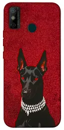 TPU чохол Demsky Premium doberman для TECNO Spark 6 Go