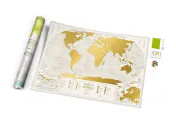 Скретч карта світу 1DEA.me Travel Map Geography World (13029) - мініатюра 2