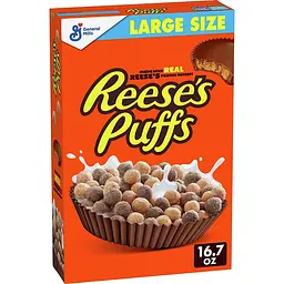 Сухий сніданок з арахісової пастою Reese's Puffs 473g