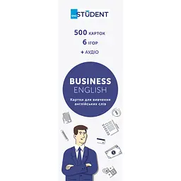 Карточки для изучения English Student Business English