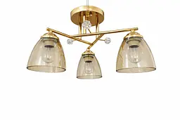 Люстра класична на 3 плафона LK-742C/3 E27 FG