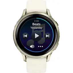 Смарт-годинник Garmin Venu 4, 41 мм Lunar Gold with Bone Silicone Band 010-03013-00 [146404] - мініатюра 4