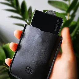 Шкіряний чохол для Safepal S1 зі штампованим логотипом SFP (SS1LeatherSFP) - мініатюра 5