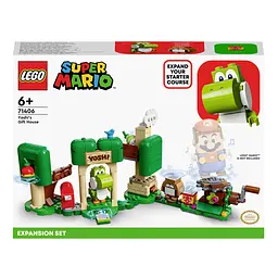 Конструктор LEGO Super Mario Набор расширения, Подарочный дом Йоши, 246 деталей (71406)