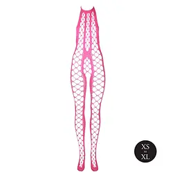 Бодістокінг Ouch! Bodystocking With Halterneck Pink, XS/XL - мініатюра 6