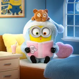 Колекційна м'яка іграшка з кільцем Pор Tор 52 Toys серії Bob & Tim Посіпаки (25ZB301XHRTJ001) - мініатюра 7