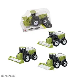 Іграшковий зернозбиральний комбайн Simulation Harvester Series, зелений (9975B)
