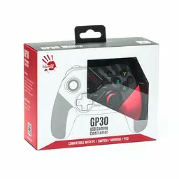 Геймпад Bloody GP30 для ПК, PS3, Switch та Android, USB чорно-червоно-синій 1.8 м - мініатюра 9