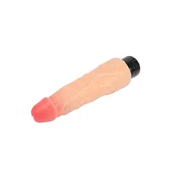 Вібратор Keep Love Basix Dildo 21.5 см тілесний - мініатюра 6