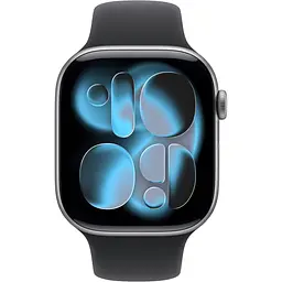Смарт-годинник Apple Watch Series 11 GPS 42mm Space Gray Aluminum Case with Black Sport Band M/L (MEQX4) [145300] - мініатюра 2