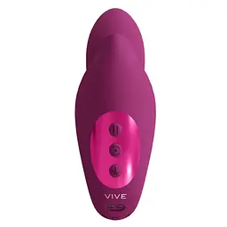 Вібратор Vive Yuki Rechargeable, 8.9 см (рожевий) - мініатюра 3