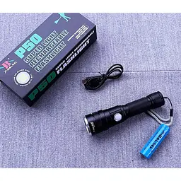 Ручний ліхтар Bailong BL-611-P50 CREE XHP50 акумуляторний світлодіодний 18650 - мініатюра 6