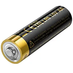 Батарейки Hoco JA1A AA LR6 Alkaline 2 pcs Black - мініатюра 6