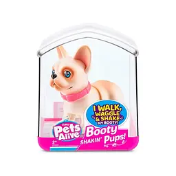 Інтерактивне цуценя Pets & Robo Alive Грайливий Бульдог 9530SQ1-1 ходить веляє хвостиком - мініатюра 3