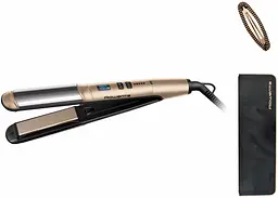 Випрямляч Glam & Shine 2в1 темп.режимів-8 140-210С дисплей кераміка золотий ROWENTA teh0017649
