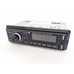 Автомагнітола з пультом чорна магнітола з сенсорним дисплеєм 3888 ISO+FM+USB+SD+AUX+Bluetooth 4x50W 1Din - мініатюра 2