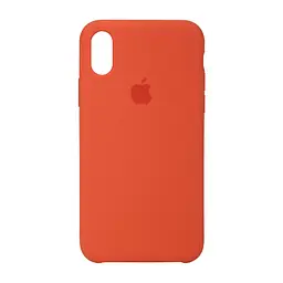 Силиконовый противоударный чехол-накладка для Apple iPhone Xs Max, панель с защитой всего корпуса, софт-тач, spicy orange, ArmorStandart (ARM54259)