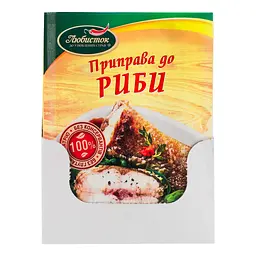 Приправа Любисток до риби 30 г (616719) - мініатюра 4