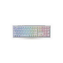 Клавіатура Ducky One X Magnetic Switch Wireless UA White (ON2408AST3-DAUSPDOECL2WW1)
