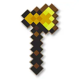 Сокира Minecraft Золота з фанери 25 см (NF06)