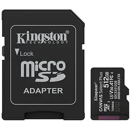 Карта пам'яті Kingston 512GB microSDXC class 10 UHS-I U3 V30 A1 Canvas Select Plus (SDCS3/512GB)