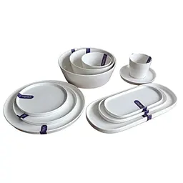 Салатник Vittora Cream Royale VT-P-2225CR 225 мм (157283) - мініатюра 2