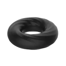 Ерекційне кільце Crazy Bull Super Soft Silicone, 5 см (чорний) - мініатюра 4