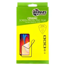 Скло захисне Dengos Ceramic Film для Xiaomi Redmi 9T (black) (TGCF-10)