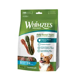 Ласощі Whimzees Toothbrush д/собак у формі зубної щітки S 24 шт